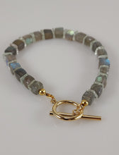 Load image into Gallery viewer, Cubed Labradorite Bracelet