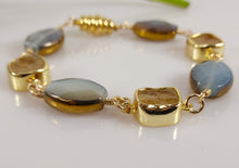 Load image into Gallery viewer, Agate and Citrine Bracelet