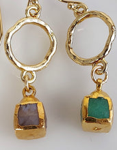 Load image into Gallery viewer, Colors of the sea earrings