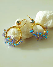 Load image into Gallery viewer, Swarovski Crystal earrings.