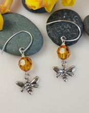 Load image into Gallery viewer, My little honey bee earrings
