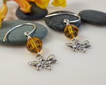 Load image into Gallery viewer, My little honey bee earrings