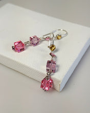 Load image into Gallery viewer, Pretty in pink earrings