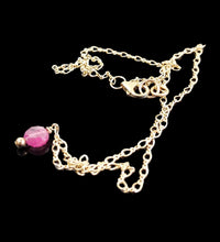 Load image into Gallery viewer, Pink Tourmaline pendant necklace