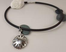 Load image into Gallery viewer, Sterling Silver Sunburst necklace