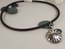 Load image into Gallery viewer, Sterling Silver Sunburst necklace