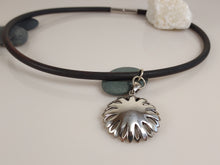 Load image into Gallery viewer, Sterling Silver Sunburst necklace