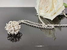 Load image into Gallery viewer, Sterling Silver Chain Maille Necklace
