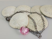 Load image into Gallery viewer, Murano Glass Heart and Chain Necklace