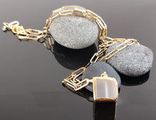 Load image into Gallery viewer, Iridescent Lantern Pendant Necklace