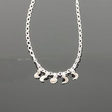 Load image into Gallery viewer, Sun and moons Sterling Silver necklace