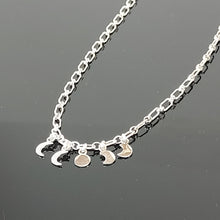 Load image into Gallery viewer, Sun and moons Sterling Silver necklace
