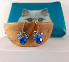 Load image into Gallery viewer, Blue Bell Earrings - SOLD OUT
