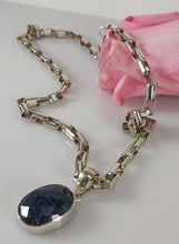Load image into Gallery viewer, Sapphire and Sterling Silver necklace in California.
