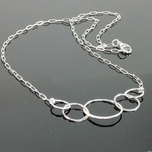 Load image into Gallery viewer, Sterling Silver Infinity Necklace

