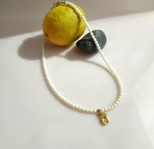 Load image into Gallery viewer, Love In a Splash of Green Necklace
